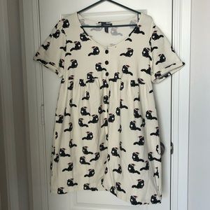 Christmas Babydoll Dress